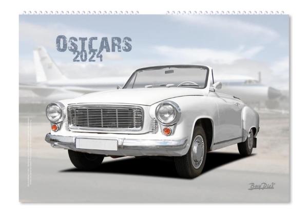 A2 Wandkalender 2024 mit Motiv von OstCars